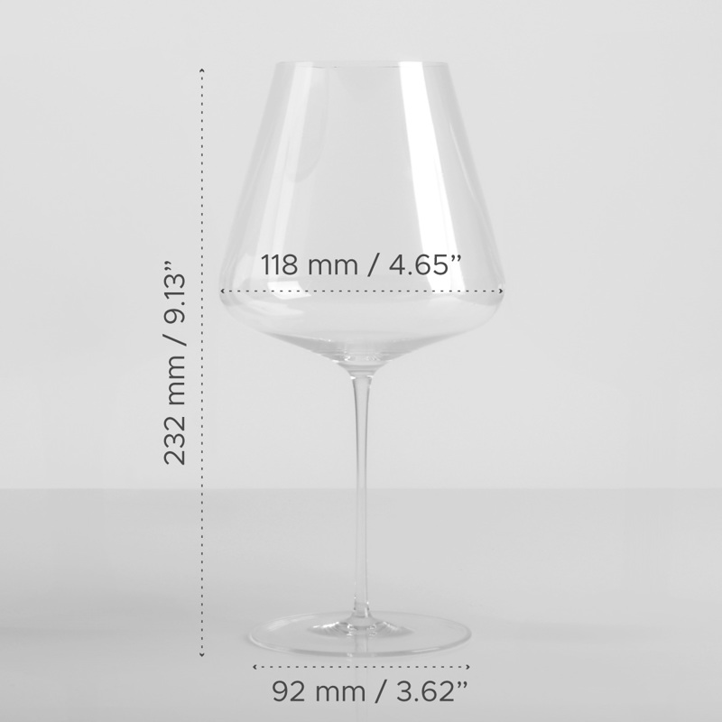 AURORA - wine glass with units